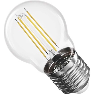 Emos ZF1120 E27 / 3,4 W (40 W) / 470 lm / meleg fehér filament gyertya LED izzó