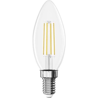 Emos ZF3D23 E14/3,4 W (40 W)/470 lm/természetes fehér filament gyertya LED izzó