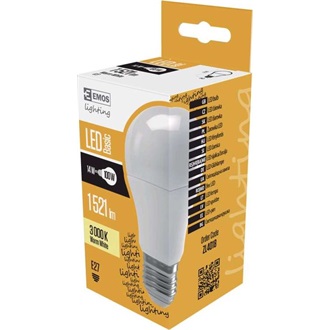 Emos ZL4018 Basic A60 14W 1521lm E27 meleg fehér LED izzó
