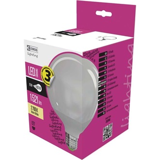 Emos ZQ2180 classic GLOBE 1100W 1521lumen E27 LED gömb izzó