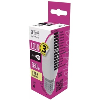 Emos ZQ3110 classic CANDLE 30W 330lumen E27 LED gyertya izzó
