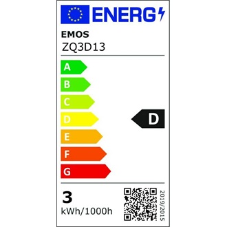 Emos ZQ3D13 Classic 2,5W 350lm E14 természetes fehér LED gyertya izzó