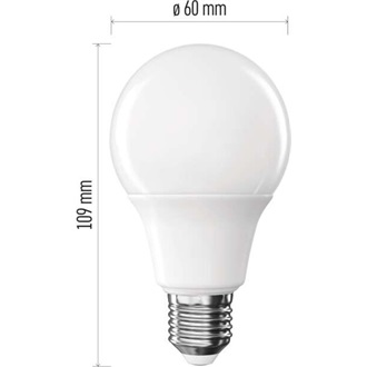 Emos ZQ5E51 A60 E27/9,5 W (75 W)/1055 lm/meleg fehér classic LED izzó
