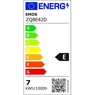 Emos ZQ8155D GU10/7W (60W)/800 lm/meleg fehér/dimmelhető Classic MR16 LED izzó