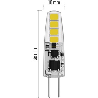 Emos ZQ8620 classic JC 2W 2210lumen G4 LED izzó