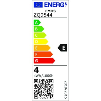 Emos ZQ9544 4W (40W)/470 lm/meleg fehér Classic JC /G9 LED izzó