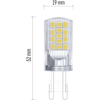 Emos ZQ9545 4W (40W)/470 lm/természetes fehér Classic JC /G9 LED izzó