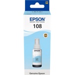 Epson 108 EcoTank Light Cyan tintapatron ciánkék