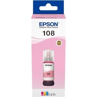 Epson 108 EcoTank Light Magenta tintapatron magenta