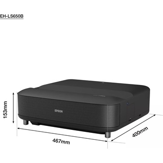 Epson EH-LS650B házimozi 3LCD gaming projektor (Android TV)