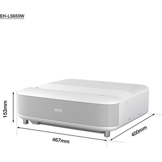 Epson EH-LS650W házimozi 3LCD gaming projektor (Android TV)