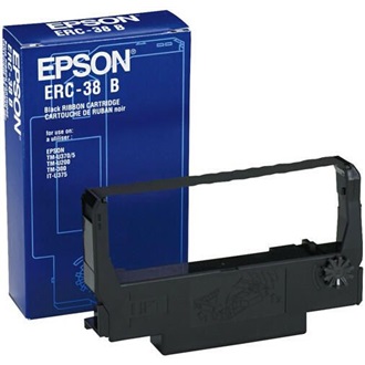 Epson ERC38B TM-U200/U210/U220/U230/U300/U375 festékszalag fekete