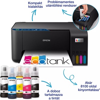 Epson EcoTank L3271 színes multifunkciós tintasugaras nyomtató