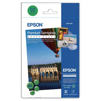 Epson Premium Semigloss  fotópapír 10 x 15cm 