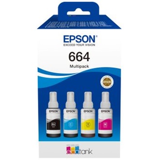 Epson T664 EcoTank tintapatron 4-color
