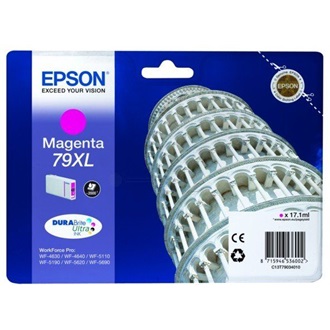 Epson WorkForce Pro WO-5000 Series XL tintapatron magenta