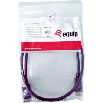 Equip DisplayPort 1.4 -> DisplayPort 1.4 M/M video kábel 1m fekete