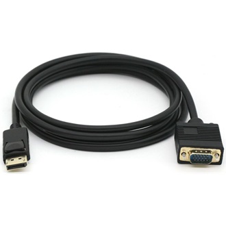 Equip DisplayPort -> VGA M/M video kábel 2m fekete