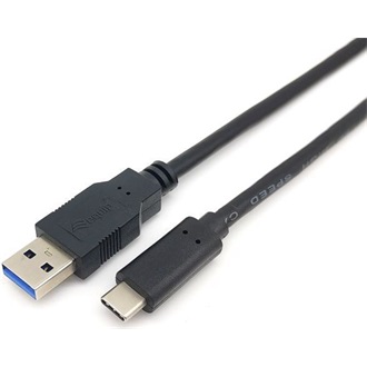 Equip USB-C 3.2 Gen1 -> USB-A 3.2 Gen 1 M/M adatkábel 2m fekete