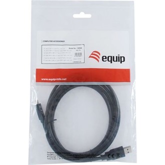 Equip USB-C 3.2 Gen1 -> USB-A 3.2 Gen 1 M/M adatkábel 2m fekete