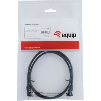 Equip USB-C 3.2 Gen1 -> USB-C 3.2 Gen1 M/M adatkábel 1m fekete PD 60W