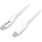 Equip USB-C 3.2 Gen1 -> USB-C 3.2 Gen1 M/M adatkábel 1m fehér PD 60W