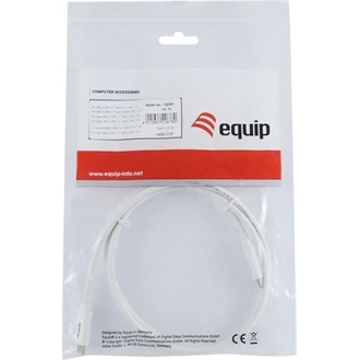 Equip USB-C 3.2 Gen1 -> USB-C 3.2 Gen1 M/M adatkábel 1m fehér PD 60W