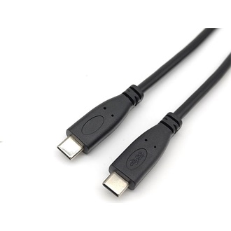 Equip USB-C -> USB-C M/M adatkábel 1m fekete PD 60W