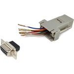 Equip 133388 Serial RS-232 DB9 -> RJ45 F/F adapter szürke