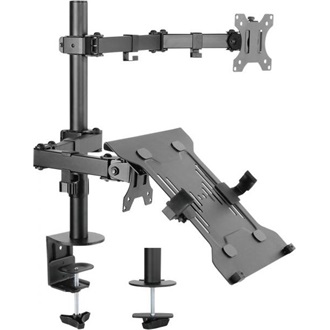Equip 650119 13"-32" monitor tartó asztalra fekete