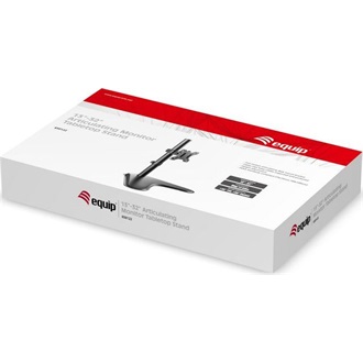Equip 650122 13"-32" monitor tartó asztalra fekete