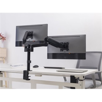 Equip 650133 17"-32" monitor tartó asztalra fekete