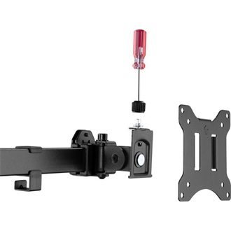 Equip 650158 13"-27" monitor tartó asztalra fekete