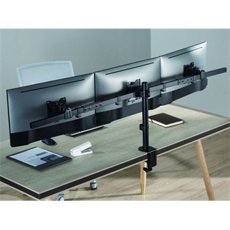 Equip 650158 13"-27" monitor tartó asztalra fekete