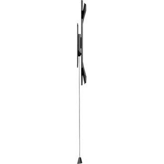 Equip 650331 Universal Rotating Wall Bracket 37"-80" monitor TV fali tartó fekete