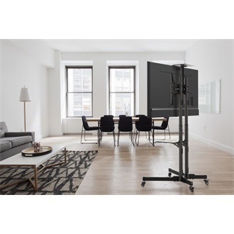 Equip 650603 37"-70" monitor TV tartó asztalra fekete-szürke