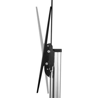 Equip 650605 60"-100" monitor TV gurulós tartó állvány fekete-ezüst