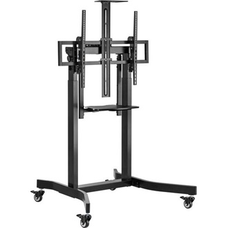 Equip 650633 Mobile Motorized LFD Trolley 55"-100" monitor TV gurulós tartó állvány fekete