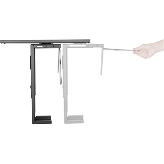 Equip 650892 Under Desk számítógép tartó asztalra fekete