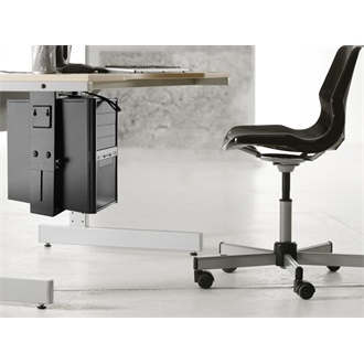 Equip 650892 Under Desk számítógép tartó asztalra fekete