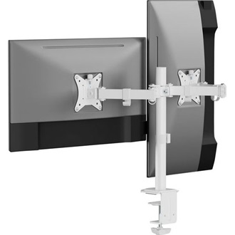 Equip Articulating Dual Monitor Desk Mount Bracket 13"-27" monitor tartó asztalra fehér