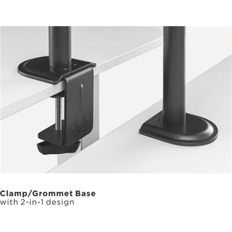 Equip Articulating Monitor Desk Mount Bracket 17"-32" monitor tartó asztalra fekete