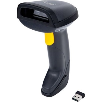 Equip Asztali Vonalkód olvasó - 351029 (2D, állványal, vezeték nélküli: 2,4 Ghz+Bluetooth, fekete)