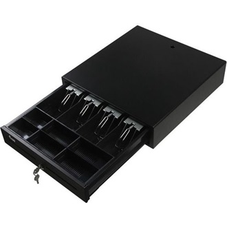 Equip Cash Register Drawer for Point of Sale (POS) System bővítőegység POS pénztárfiók fekete