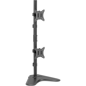 Equip Dual Vertical Monitor Tabletop Stand 17"-32" monitor tartó asztalra fekete