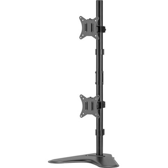 Equip Dual Vertical Monitor Tabletop Stand 17"-32" monitor tartó asztalra fekete