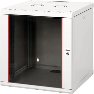 Equip Fali Rackszekrény - EPM-12-6060-G-CBAA (19", 12U, 600x600mm, előre szerelt, szürke)