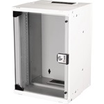 Equip Fali Rackszekrény - EWM-09-3030-B (10", 9U, 300x300mm, lapra szerelt, szürke)