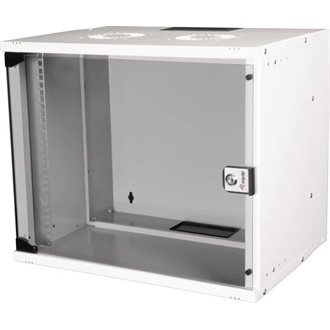 Equip Fali Rackszekrény - EWM-09-5440-G (19", 9U, 540x400mm, lapra szerelt, szürke)
