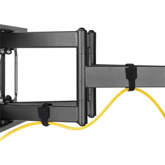 Equip Full Motion TV Wall Mount Bracket 37"-80" monitor TV fali tartó fekete